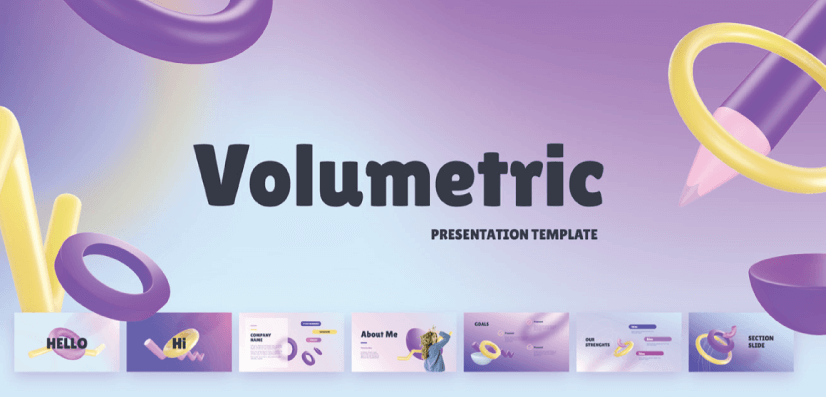 Free Bubbly 3D Presentation for PowerPoint