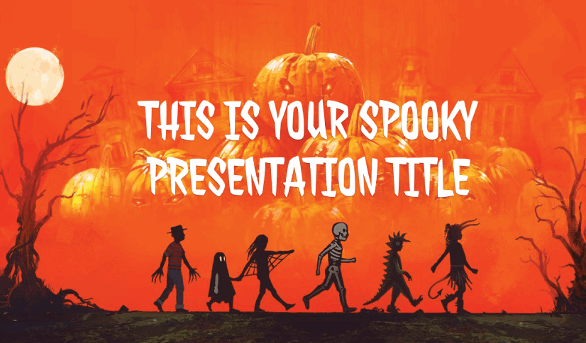 Free Fun Halloween PowerPoint Presentation for Kids