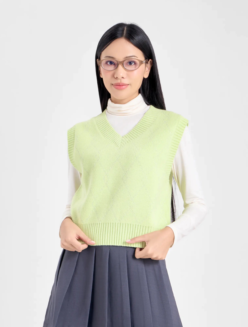 áo len gile nữ