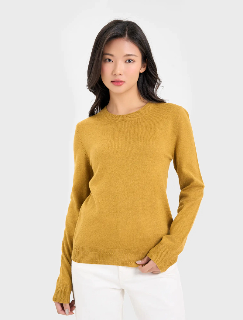 chọn size áo len nữ vừa vặn
