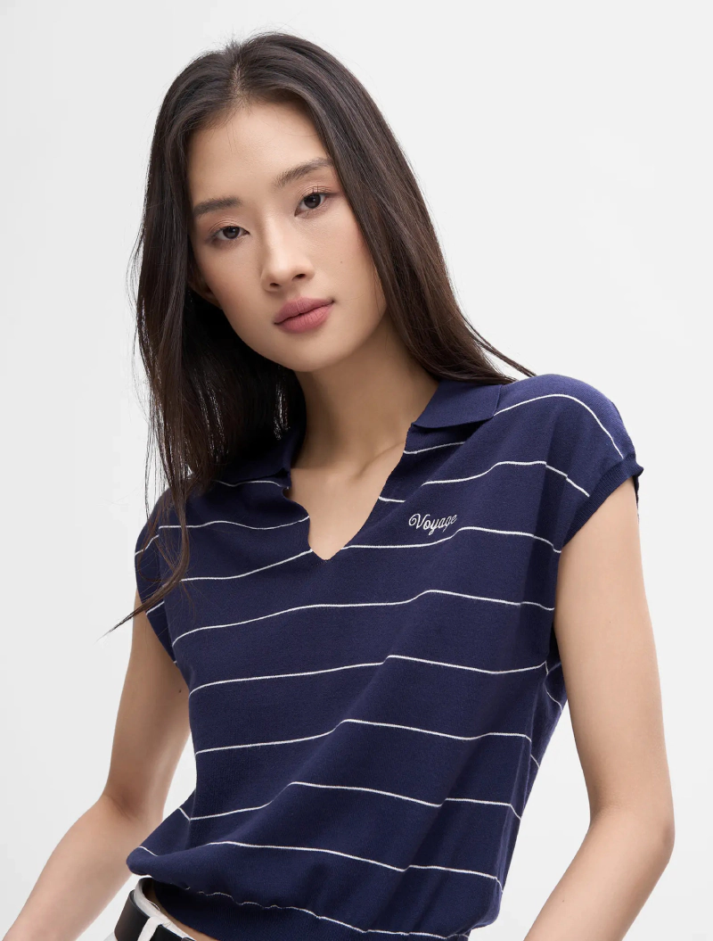 áo len nữ cổ tim