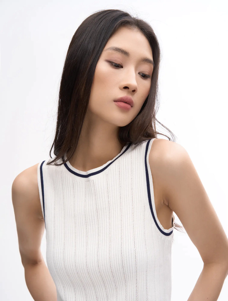 áo len nữ sát nách