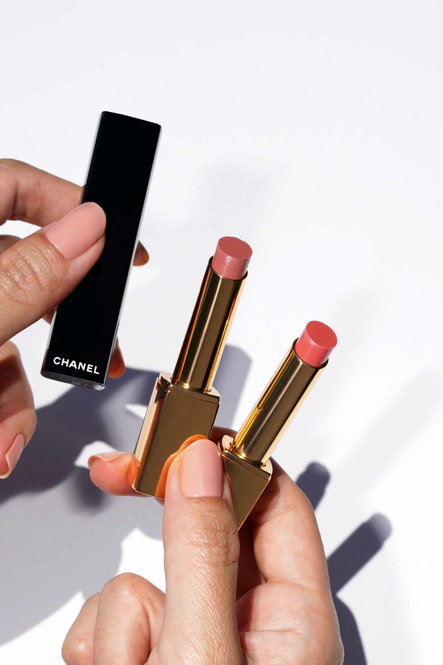 Chanel Rouge Allure L’Extrait swatches