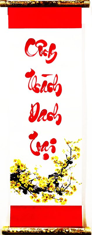 Liễn thư pháp Công Thành Danh Toại