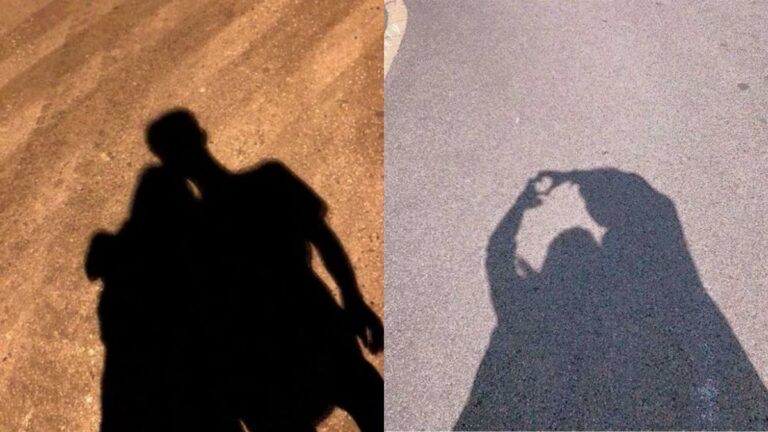Chụp ảnh couple trước gương