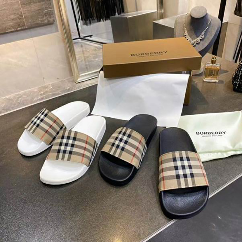 Dép Burberry nam