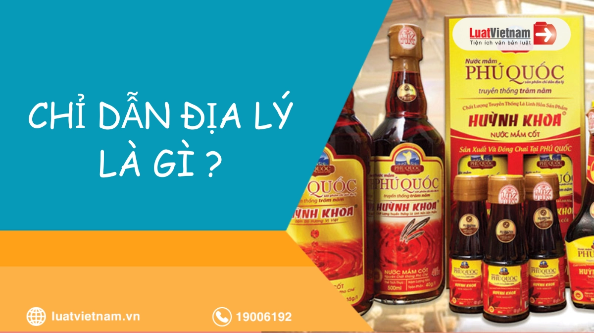 Chỉ dẫn địa lý là gì? Ai có quyền đăng ký chỉ dẫn địa lý?