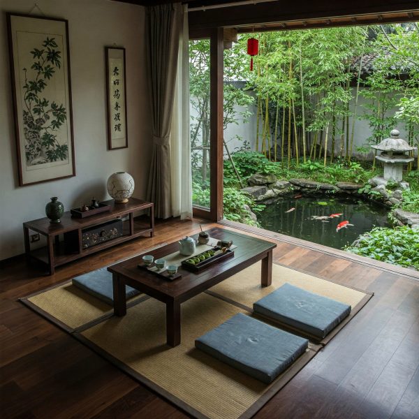 Không gian đối ẩm thanh tịnh