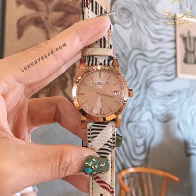 Đồng Hồ Burberry Nữ Like Auth Máy Thụy Sỹ Cao Cấp Nhất