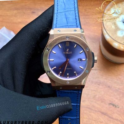 Đồng Hồ Hublot Siêu Cấp Mặt Số Xanh Navy Giá Rẻ