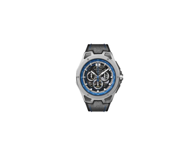 Peacock Plume Warrior Center Axis Tourbillon Watch