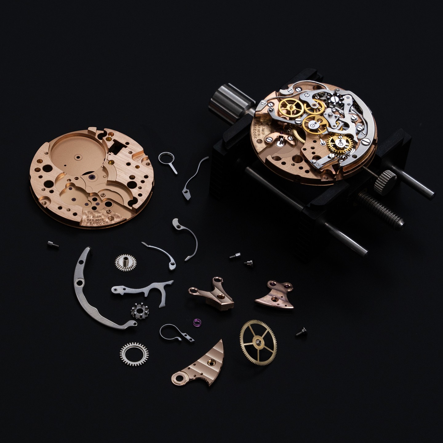 Peacock Pathfinder Carbon Fiber Tourbillon Watch