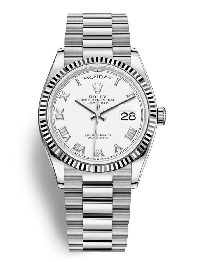 đồng hồ rolex vàng trắng