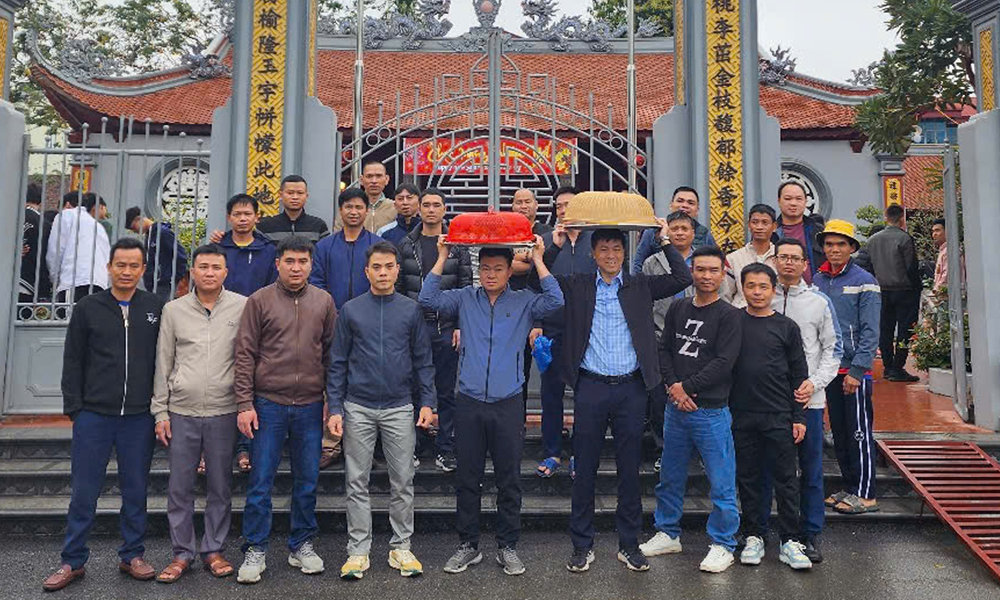 Gặp mặt đồng tuế - nét đẹp ở làng Vọng Nguyệt