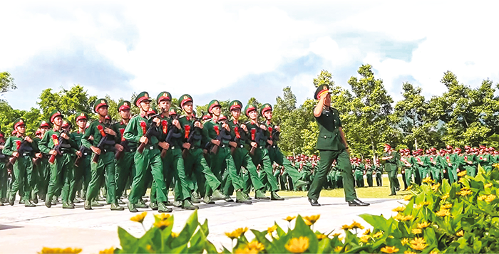Chiến sĩ Trung đoàn 1 U Minh hôm nay.