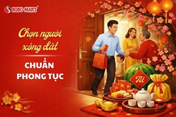 Cách chọn người xông đất giúp gia chủ đón vận may và tài lộc