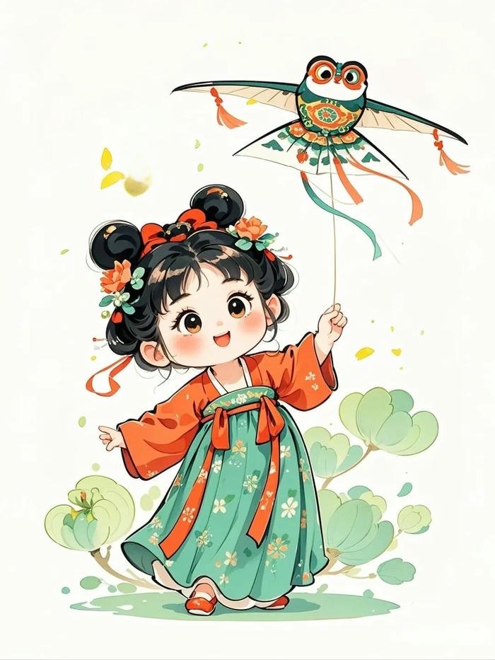 Ảnh anime nữ chibi biểu cảm đáng yêu với nét tinh nghịch
