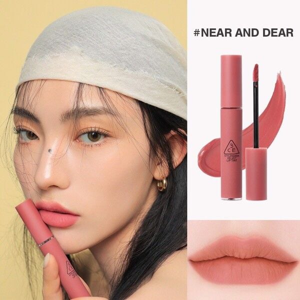 Son 3CE hồng đất Near And Dear