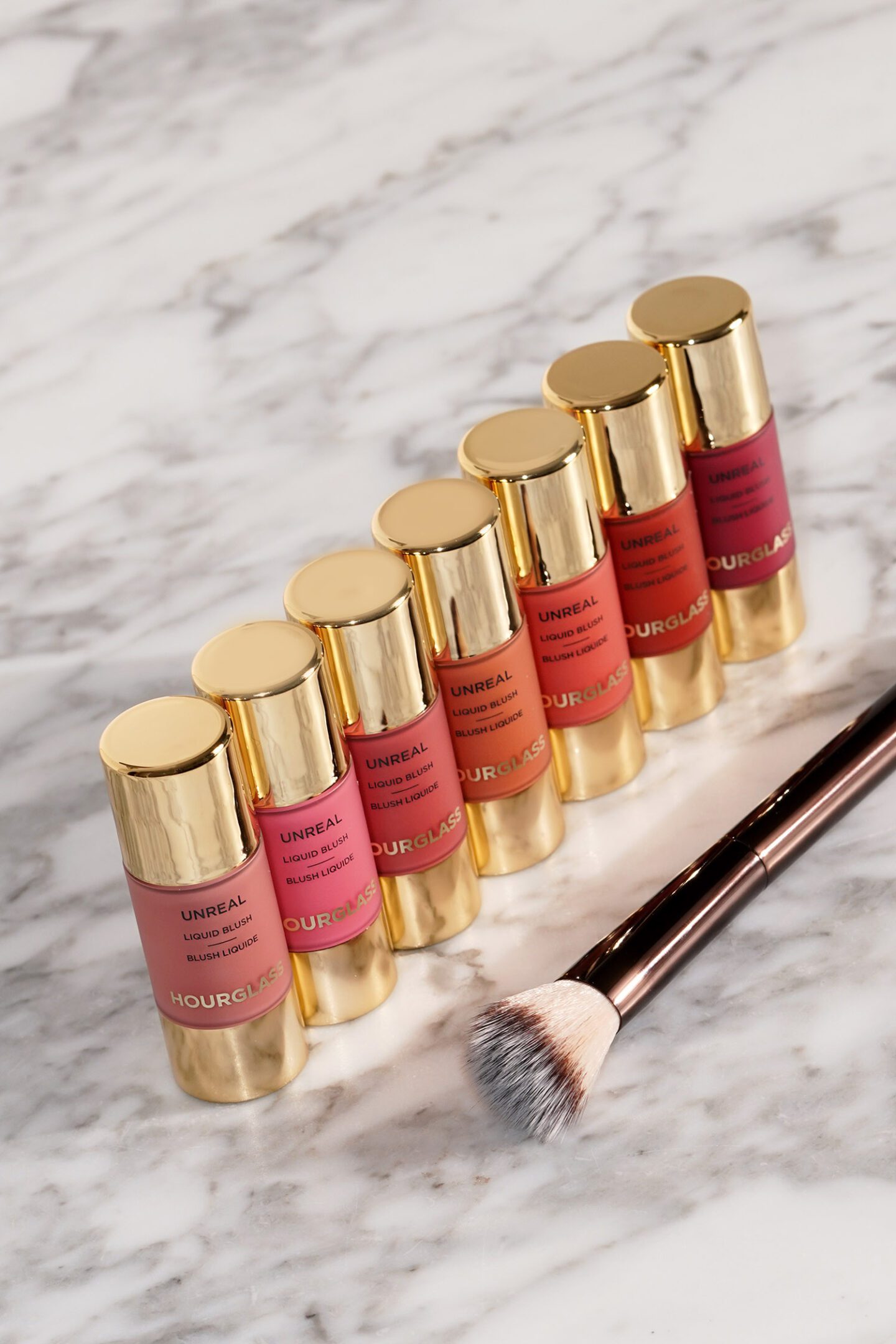 Hourglass Whim Unreal Liquid Blush + Reveal Phantom Glossy Balm