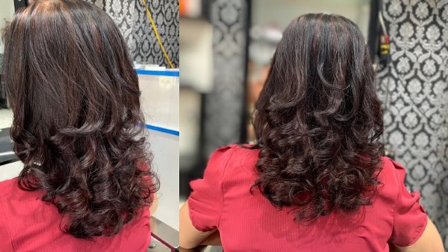 Kiểu tóc uốn lọn nhỏ thời trang, cá tính