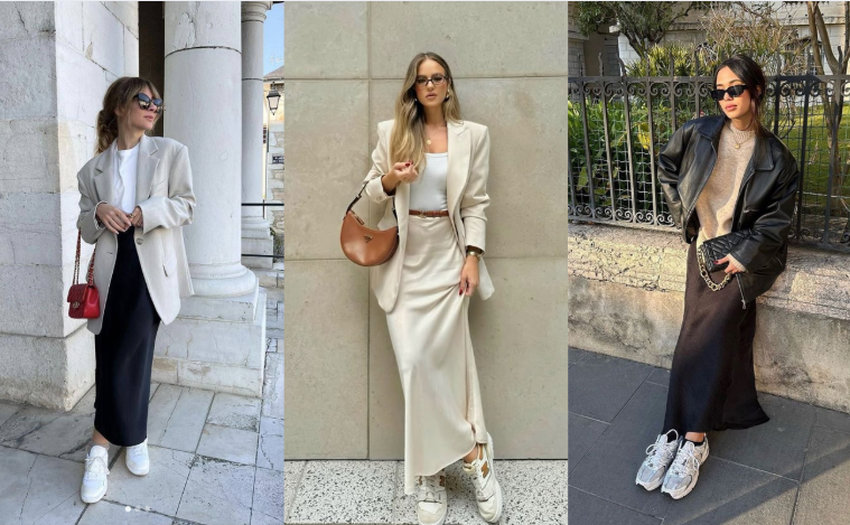 Quần jeans đa dạng phom dáng và có thể phối với mọi kiểu áo, thêm giày thể thao trắng để tổng thể càng hiện đại và khoẻ khoắn
