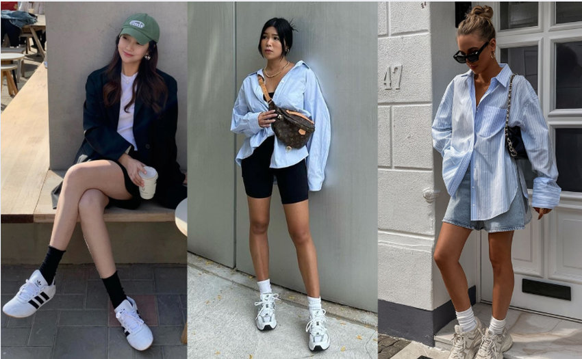Phong cách preppy trẻ trung với váy tennis và áo sweater/áo len