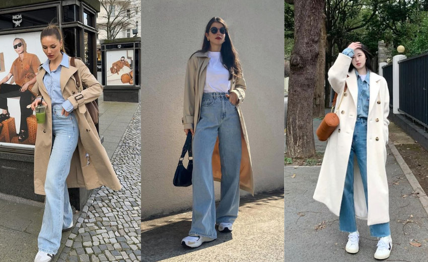 … hay một chiếc áo blazer/jacket khoác ngoài đầy phong cách