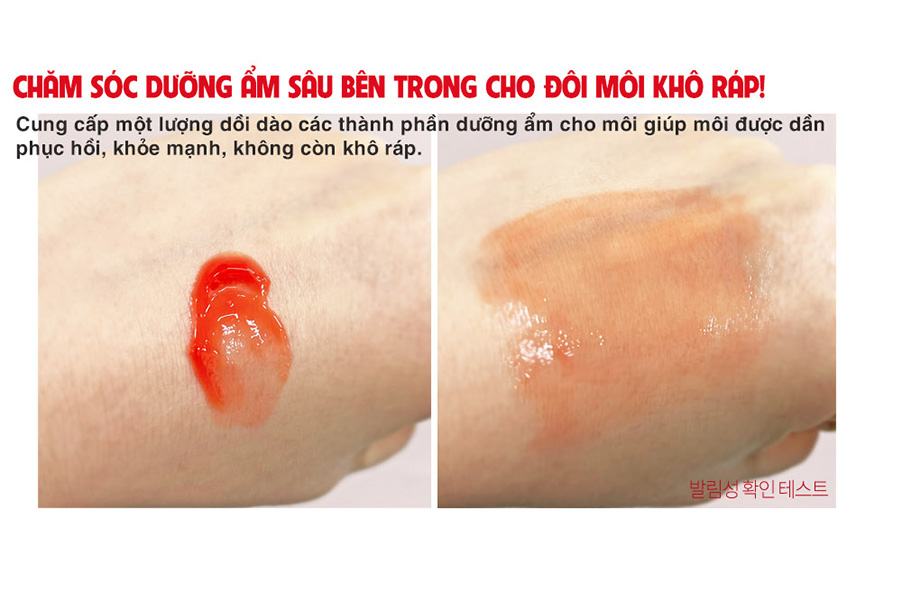 Mat Na Ngu Moi Luu Carenel Pomegranate Lip Night Mask (6)
