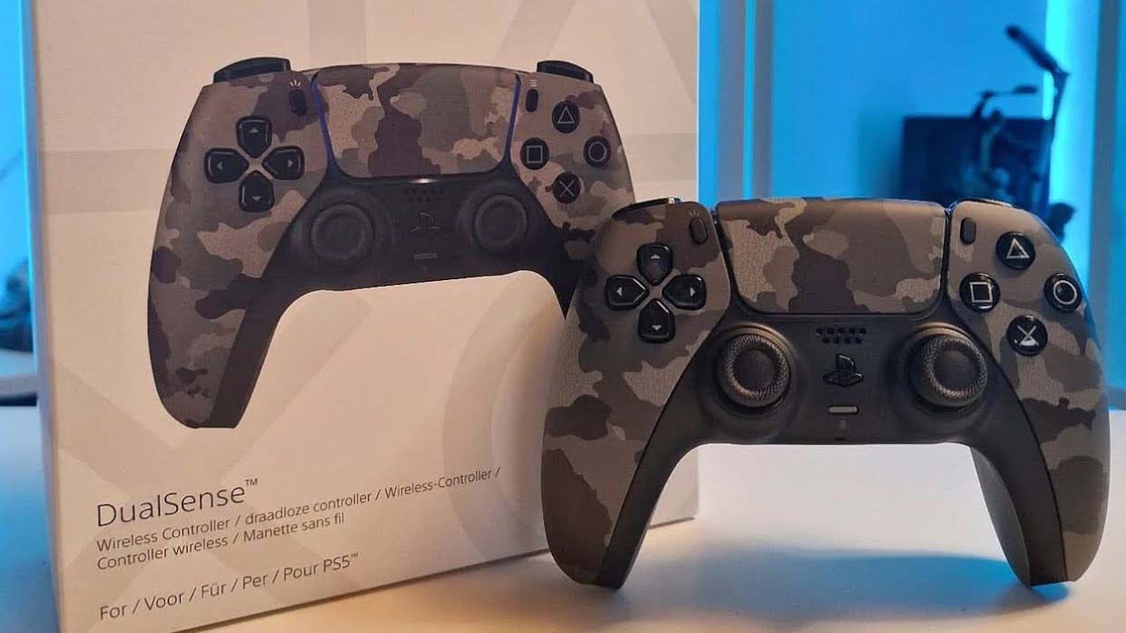 Tay Cầm Ps5 Controller Màu Camo Gray
