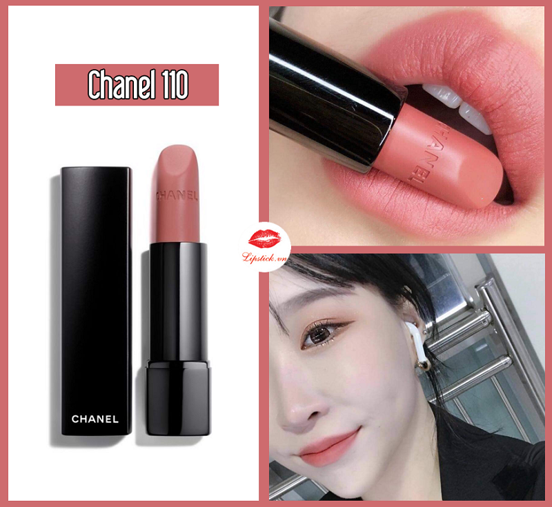 Son Chanel 102 Modern Màu Hồng Đất