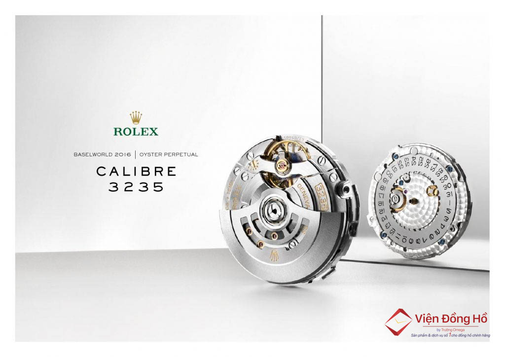 5 Cai tien quan trong cua may dong ho Rolex Calibre 3235 5