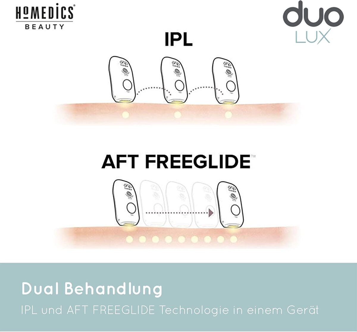 Máy triệt lông HoMedics Duo Lux IPL-HH390
