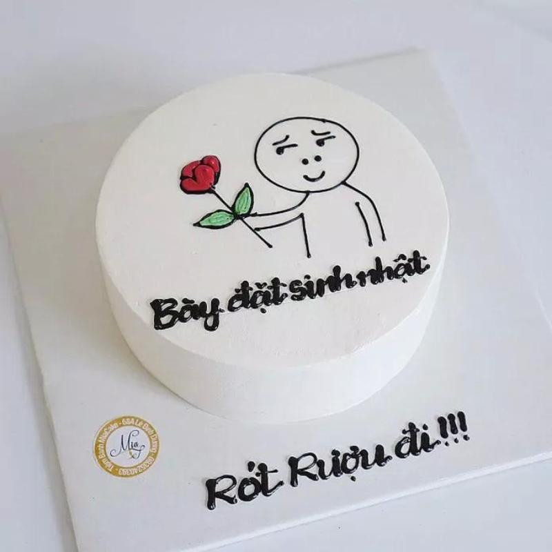 Bánh sinh nhật ngon, nhưng tao ngon hơn