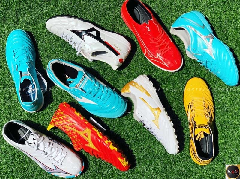 Sau ảnh hưởng của Covid, đa số giày đá bóng Mizuno được sản xuất ở Việt Nam