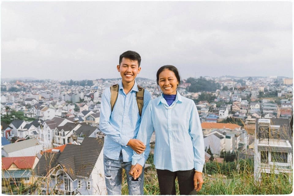 du lịch cùng mẹ