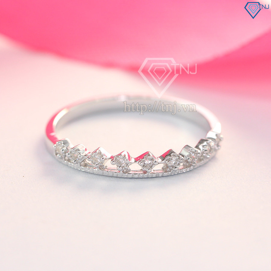 Nhẫn bạc nữ đeo ngón út NN0197