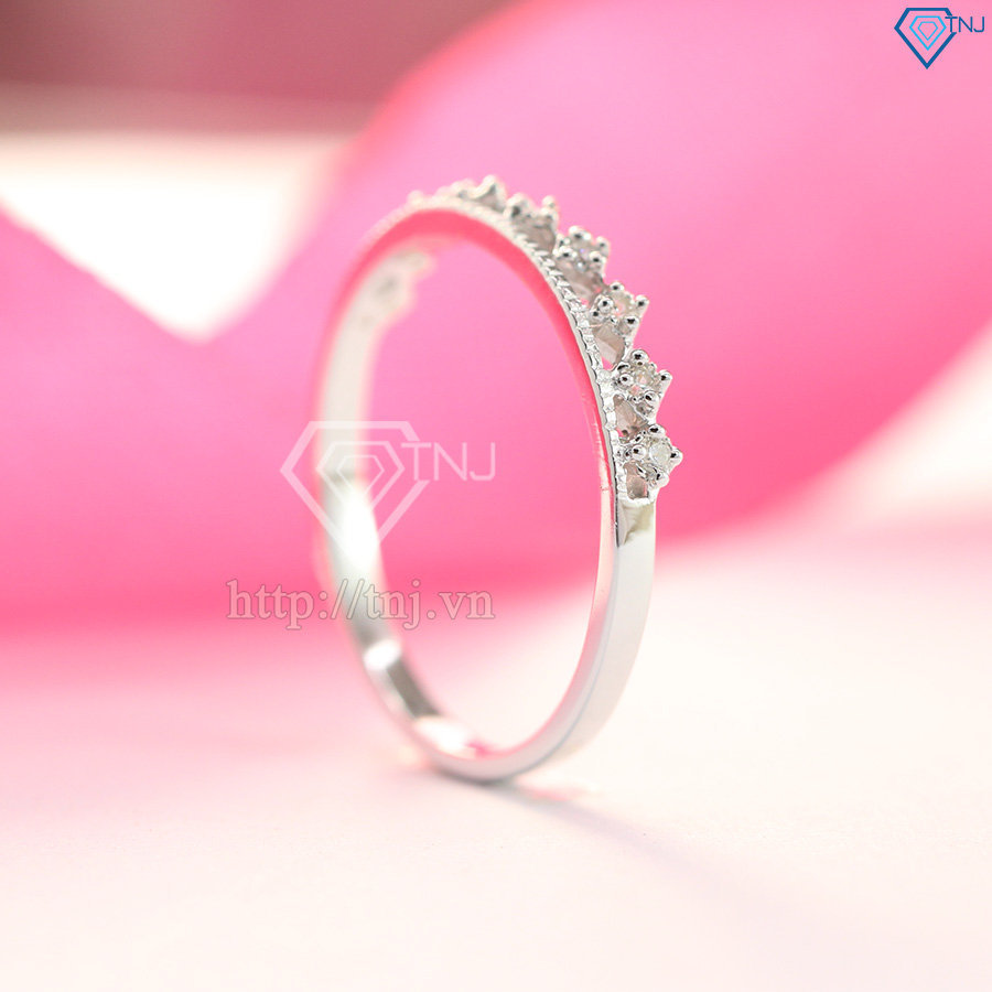 Nhẫn bạc nữ đeo ngón út NN0197