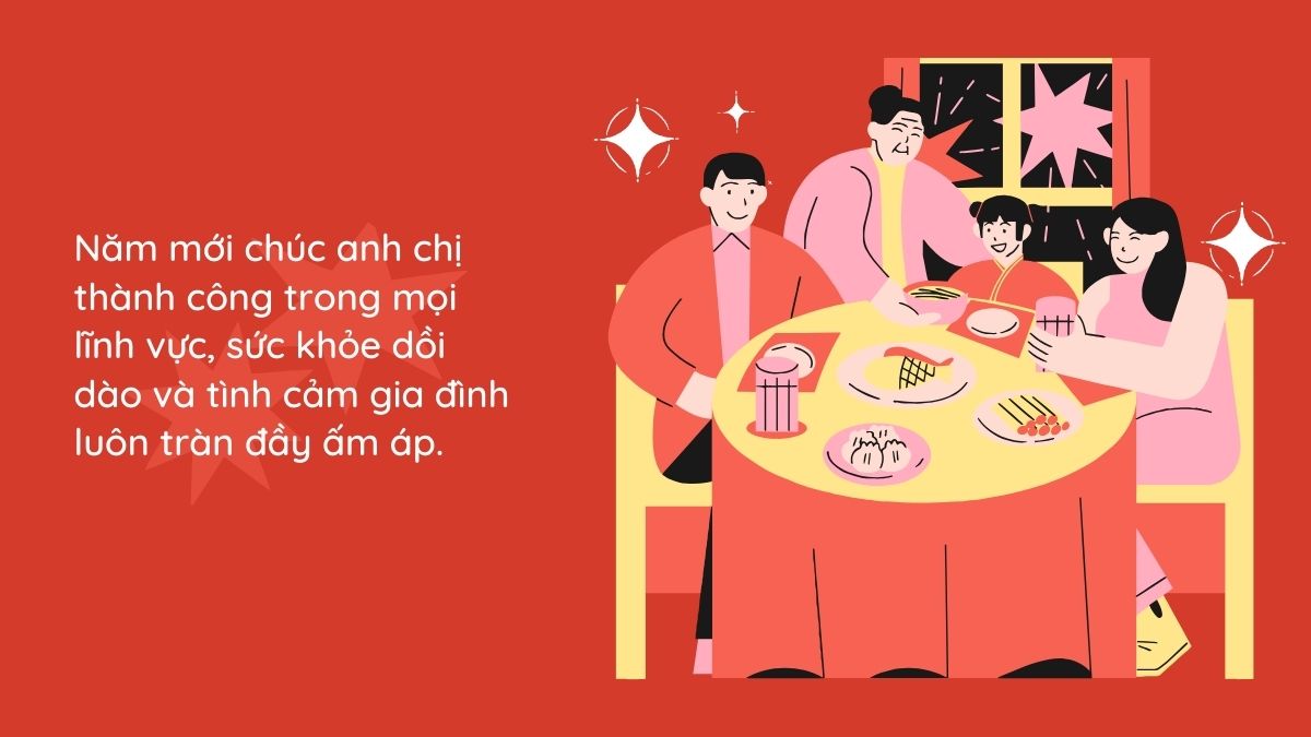 chúc tết người thân
