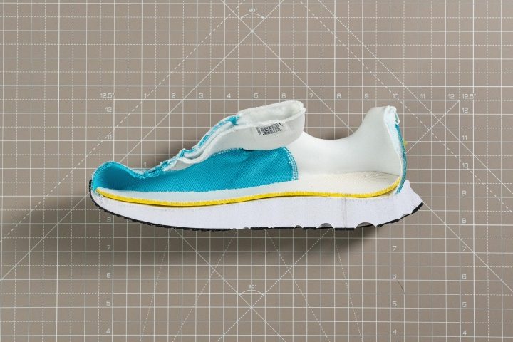 Heel stack height on Nike React Miler 3