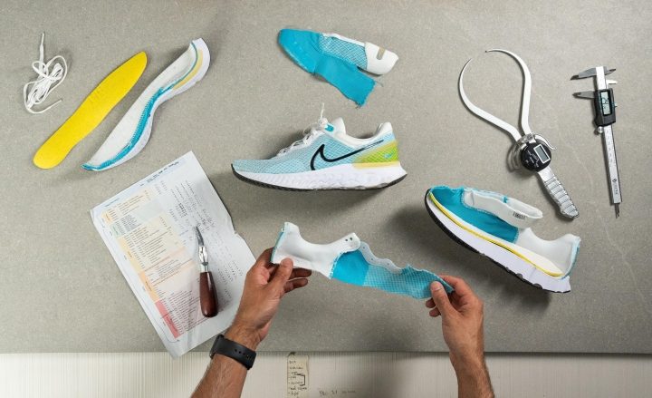 Miler 3 pieces of the shoe