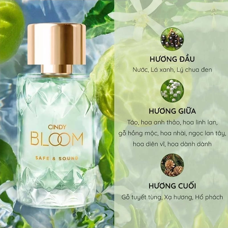 Nước Hoa Nữ Cindy Bloom Perfume 50ml