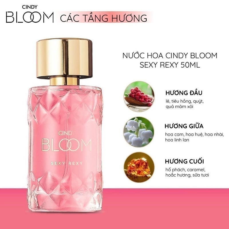 Nước Hoa Nữ Cindy Bloom Perfume 50ml
