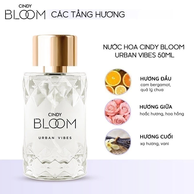 Nước Hoa Nữ Cindy Bloom Perfume 50ml