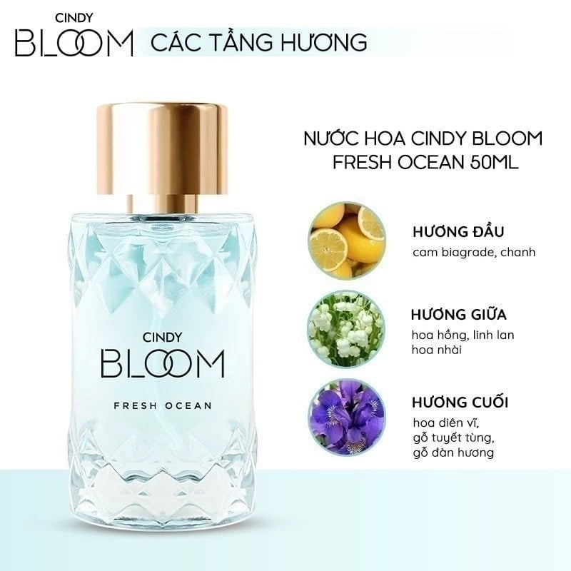 Nước Hoa Nữ Cindy Bloom Perfume 50ml