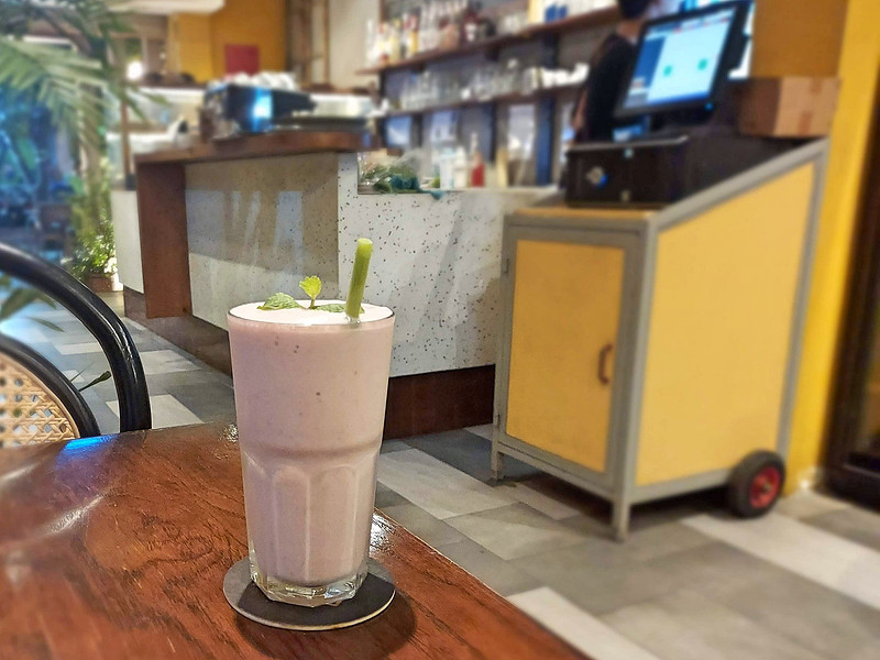 Smoothie at Tartine