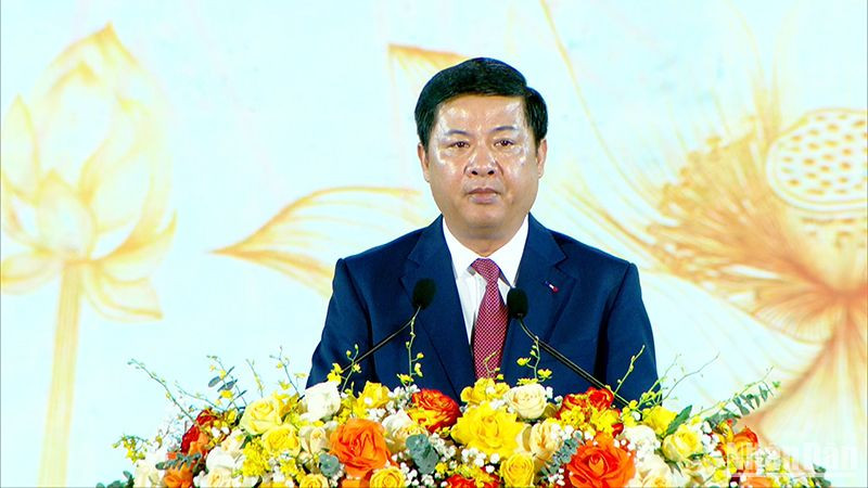 Quang cảnh buổi lễ kỷ niệm.
