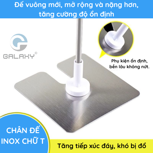 Kệ treo poster chữ T, giá treo inox chữ T