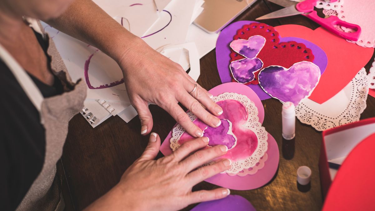 Quà Valentine cho vợ - set quà tặng handmade