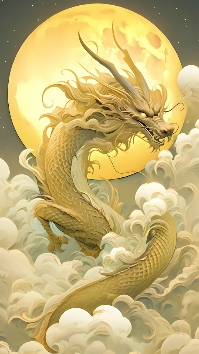 hình ảnh rồng vàng hoàng kim