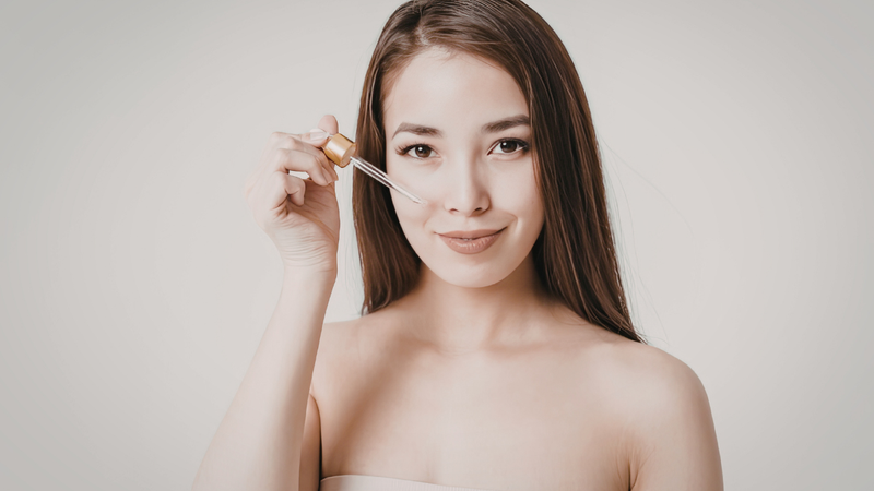 Sử dụng serum chứa acid đúng cách 2-3 lần/tuần